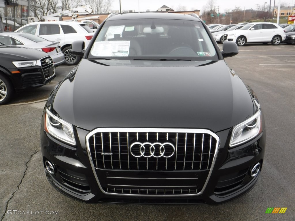 2016 Q5 2.0 TFSI Premium quattro - Mythos Black Metallic / Black photo #6
