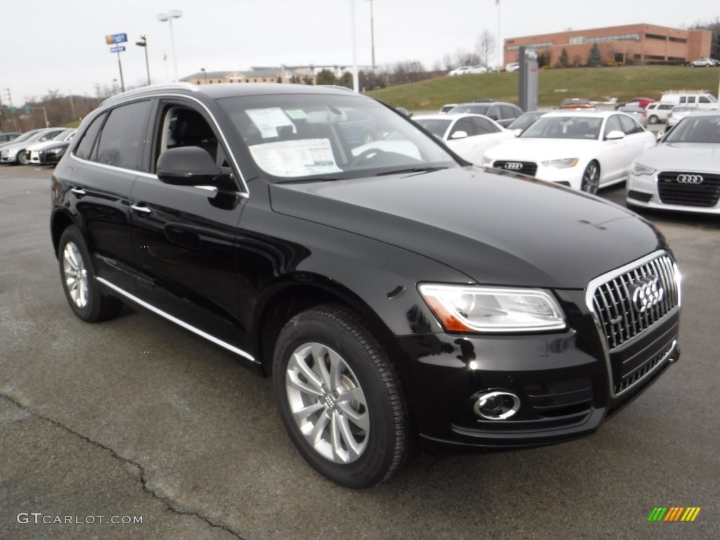 2016 Q5 2.0 TFSI Premium quattro - Mythos Black Metallic / Black photo #8