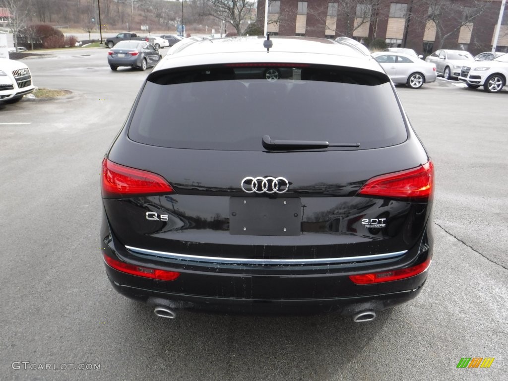 2016 Q5 2.0 TFSI Premium quattro - Mythos Black Metallic / Black photo #13
