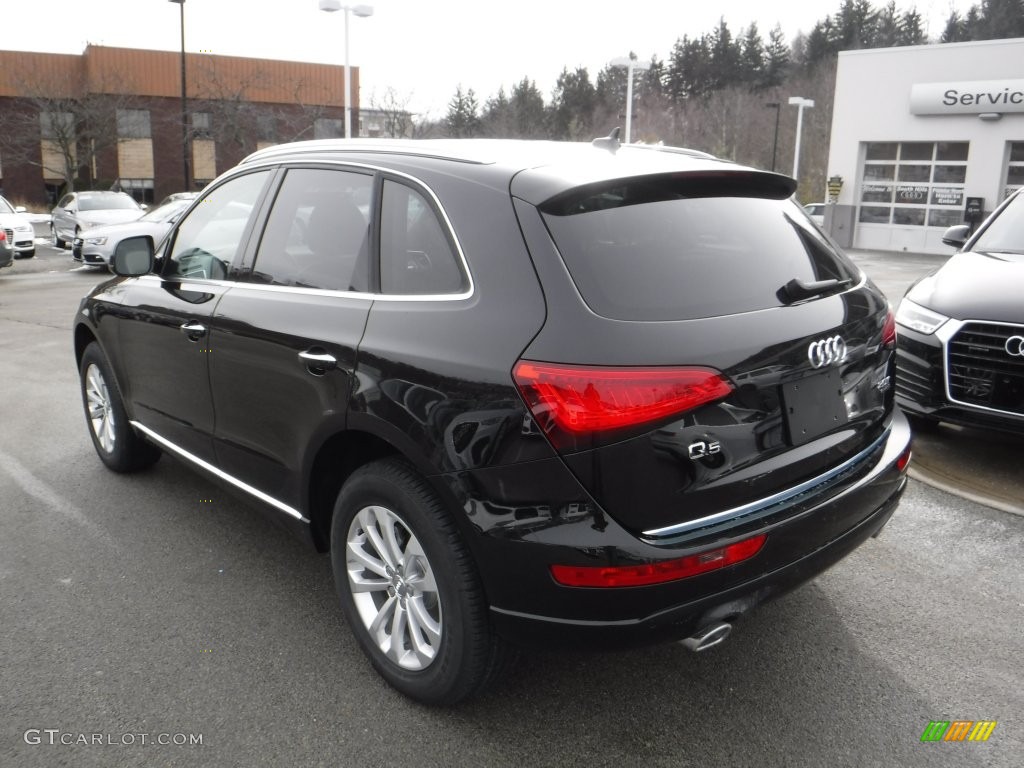 2016 Q5 2.0 TFSI Premium quattro - Mythos Black Metallic / Black photo #14