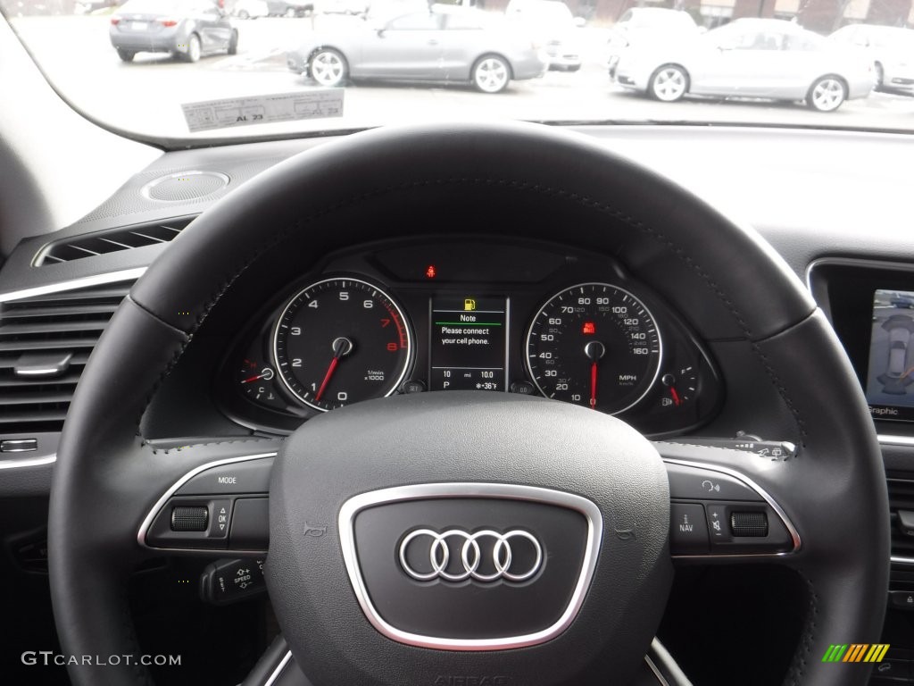 2016 Q5 2.0 TFSI Premium quattro - Mythos Black Metallic / Black photo #29