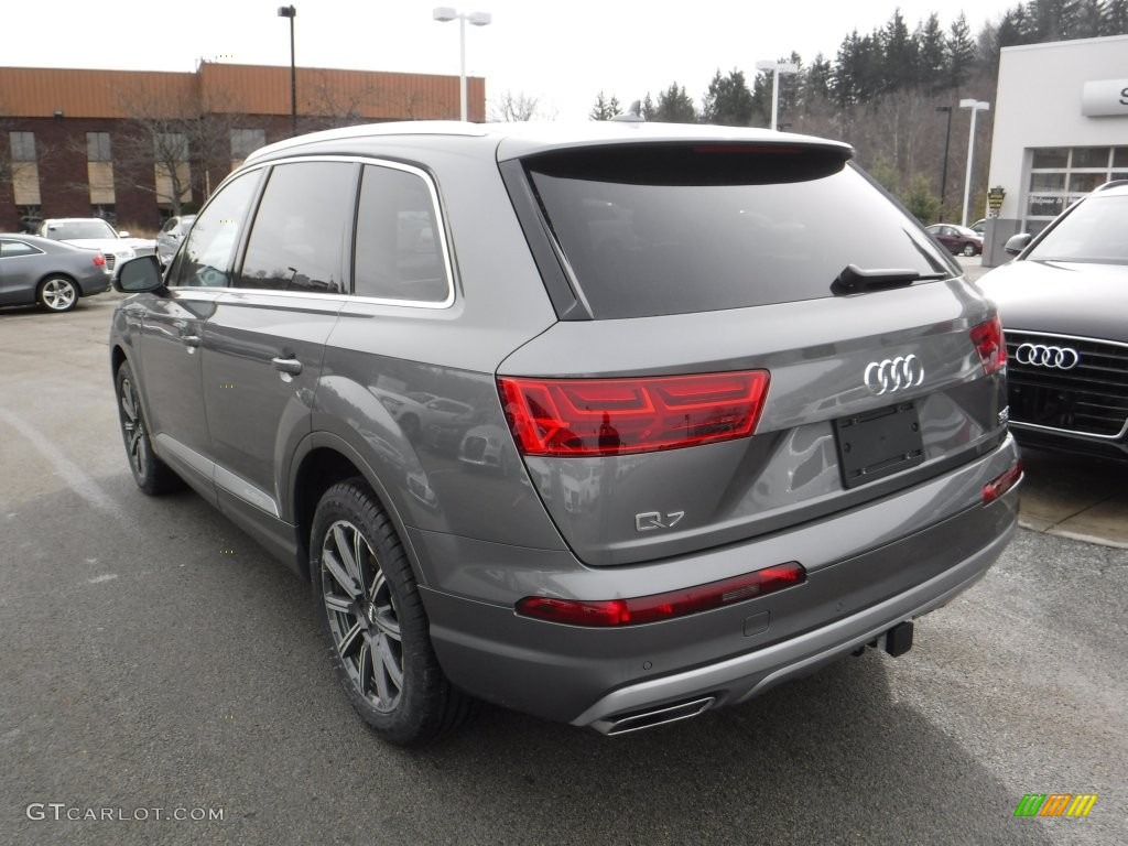 Graphite Gray Metallic 2017 Audi Q7 3.0T quattro Premium Plus Exterior Photo #110127869