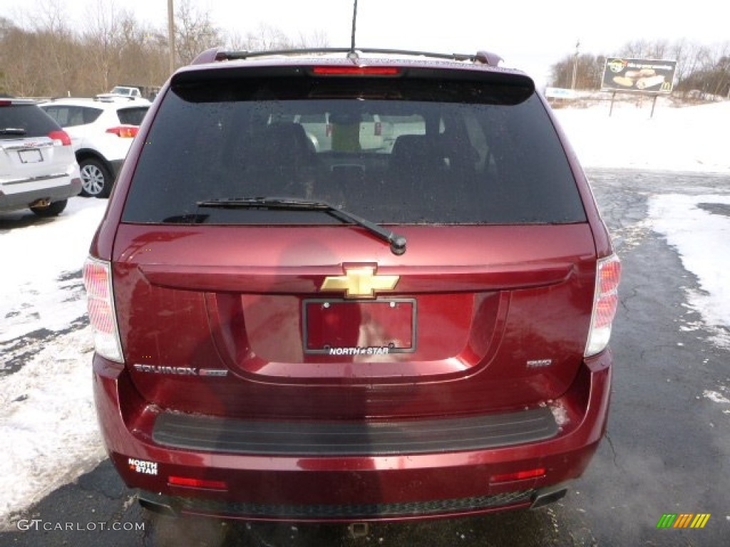 2009 Equinox Sport AWD - Deep Ruby Red Metallic / Ebony photo #6