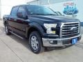 2016 Shadow Black Ford F150 XLT SuperCrew 4x4  photo #1