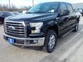 2016 Shadow Black Ford F150 XLT SuperCrew 4x4  photo #8