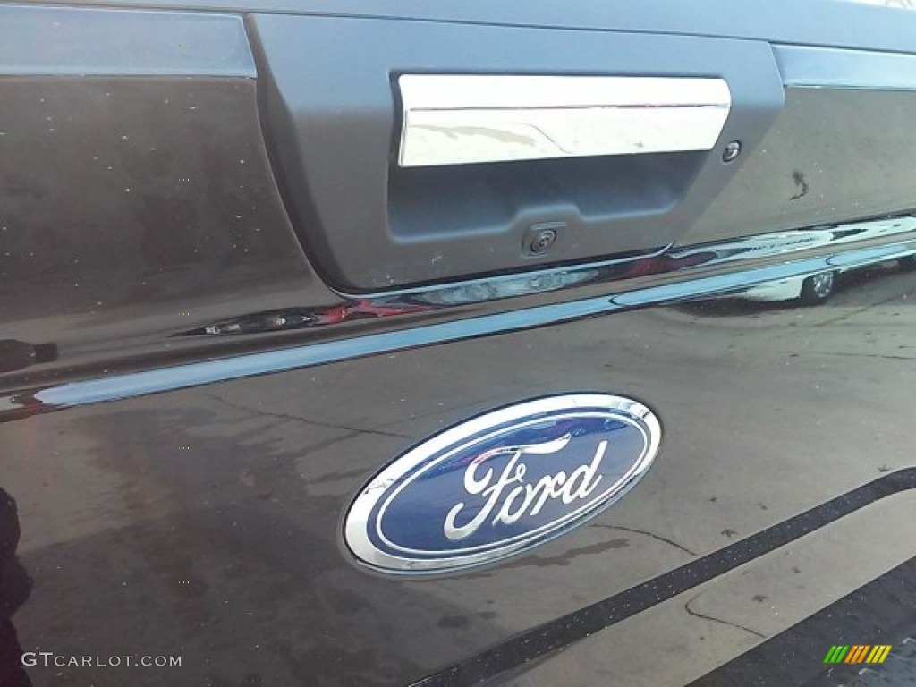 2016 F150 XLT SuperCrew 4x4 - Shadow Black / Medium Earth Gray photo #13