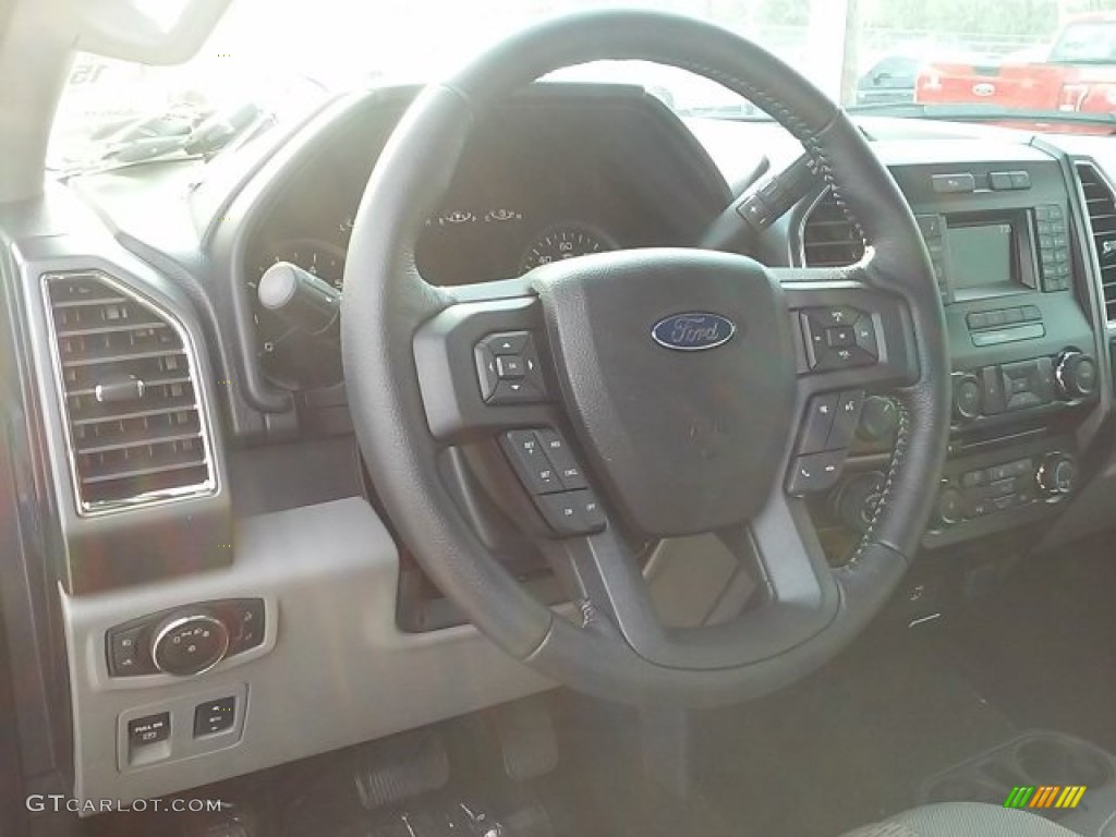 2016 F150 XLT SuperCrew 4x4 - Shadow Black / Medium Earth Gray photo #22