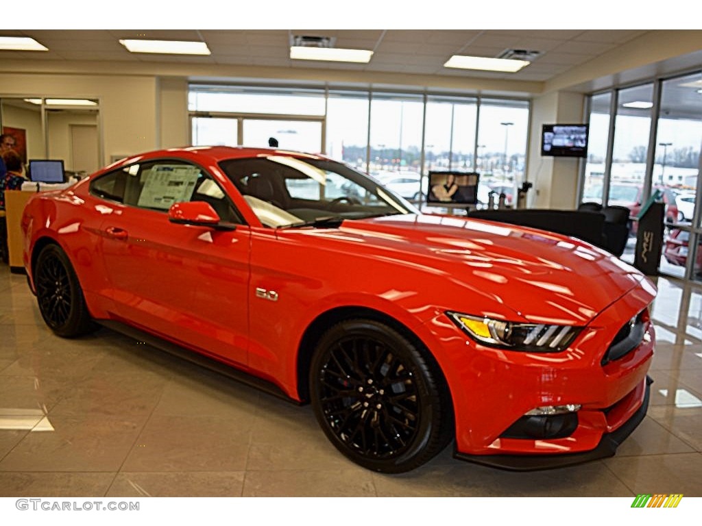 2016 Race Red Ford Mustang Gt Premium Coupe 110115582