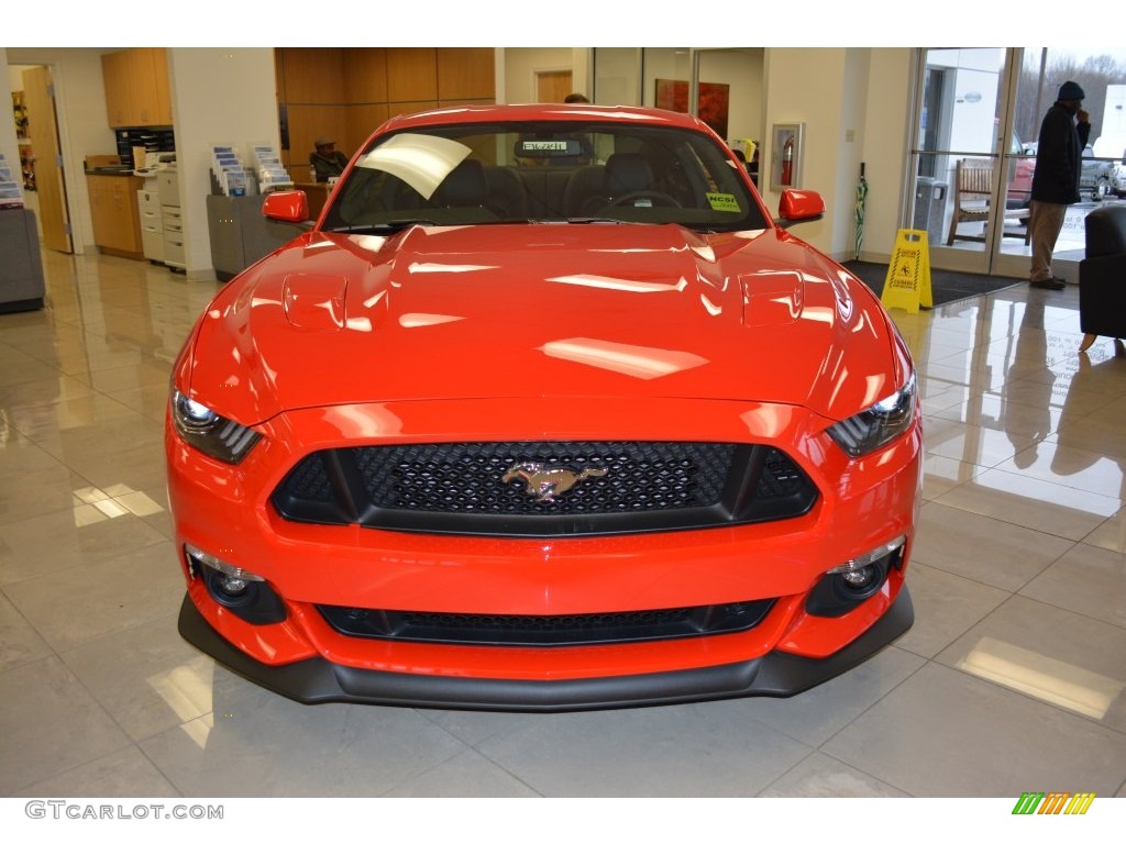 2016 Mustang GT Premium Coupe - Race Red / Ebony photo #4