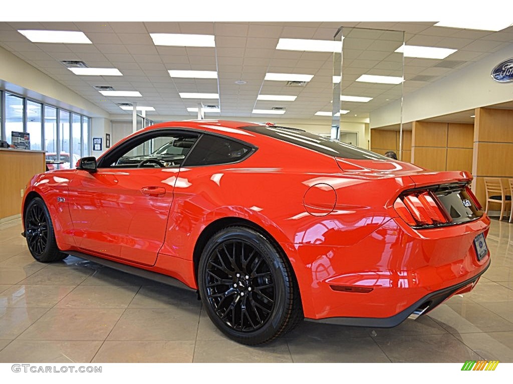 2016 Mustang GT Premium Coupe - Race Red / Ebony photo #9