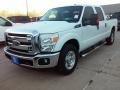Oxford White - F250 Super Duty XLT Crew Cab Photo No. 7