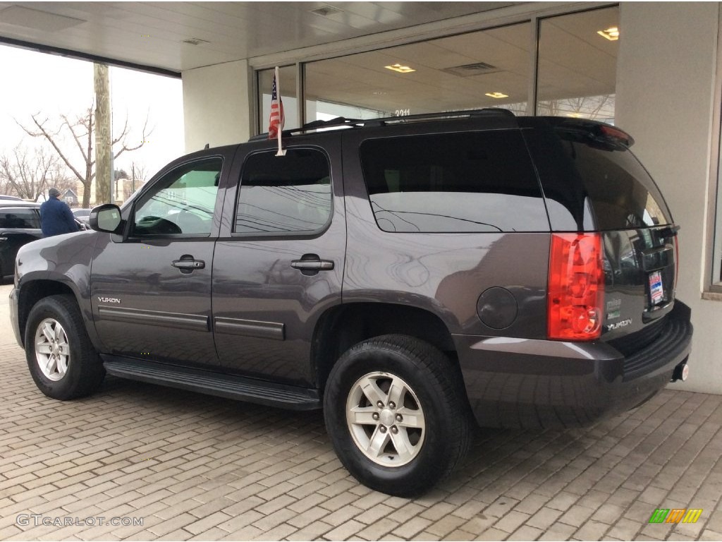 2011 Yukon SLE 4x4 - Storm Gray Metallic / Ebony photo #5