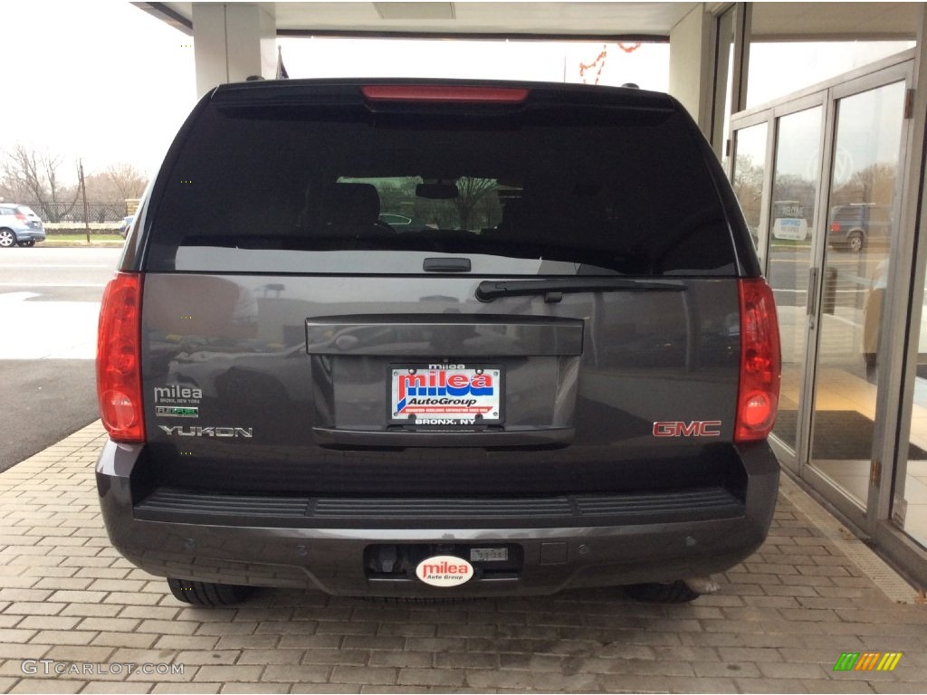 2011 Yukon SLE 4x4 - Storm Gray Metallic / Ebony photo #6