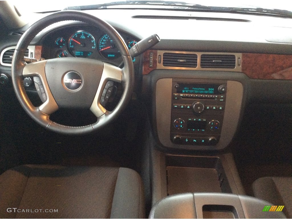 2011 Yukon SLE 4x4 - Storm Gray Metallic / Ebony photo #8