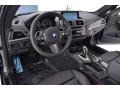 Black 2016 BMW M235i Coupe Interior Color