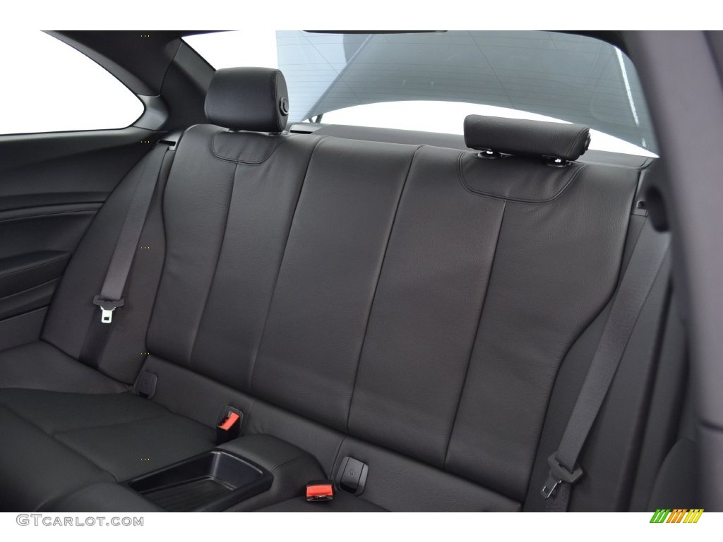 Black Interior 2016 BMW M235i Coupe Photo #110132447