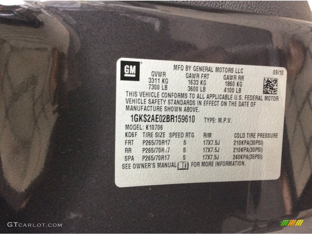 2011 Yukon SLE 4x4 - Storm Gray Metallic / Ebony photo #14