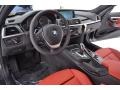 Coral Red Prime Interior Photo for 2016 BMW 3 Series #110132744