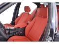 Coral Red 2016 BMW 3 Series 340i Sedan Interior Color