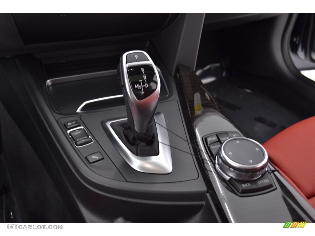 2016 3 Series 340i Sedan - Mineral Grey Metallic / Coral Red photo #13