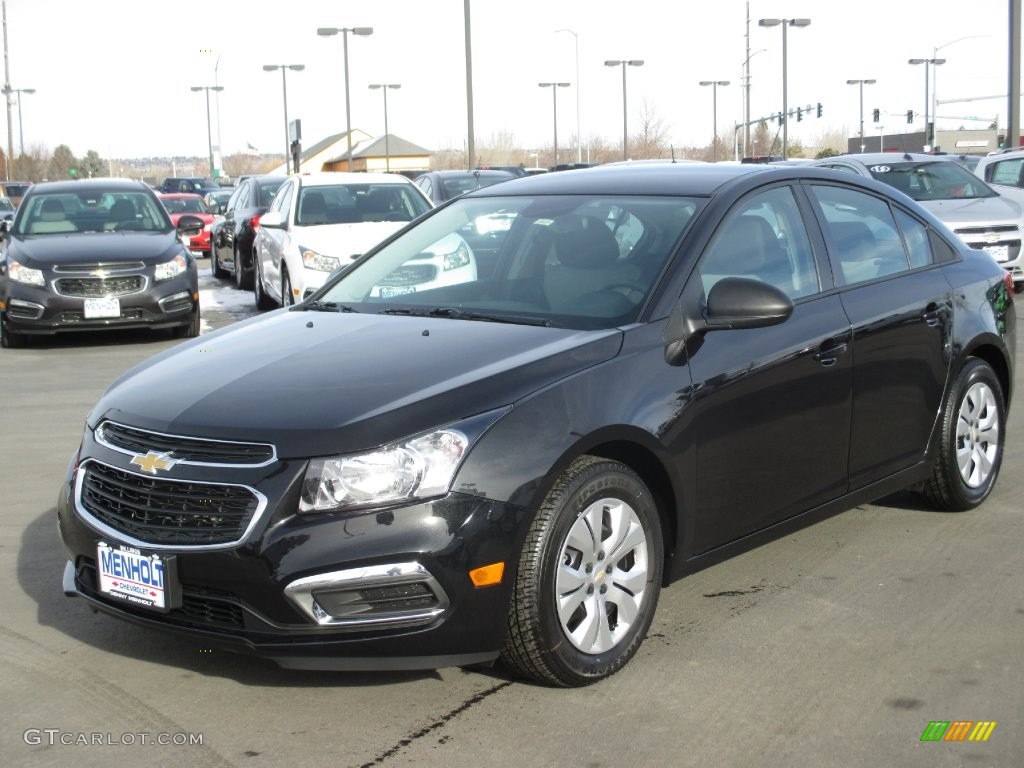 2016 Cruze Limited LS - Black Granite Metallic / Jet Black/Medium Titanium photo #2