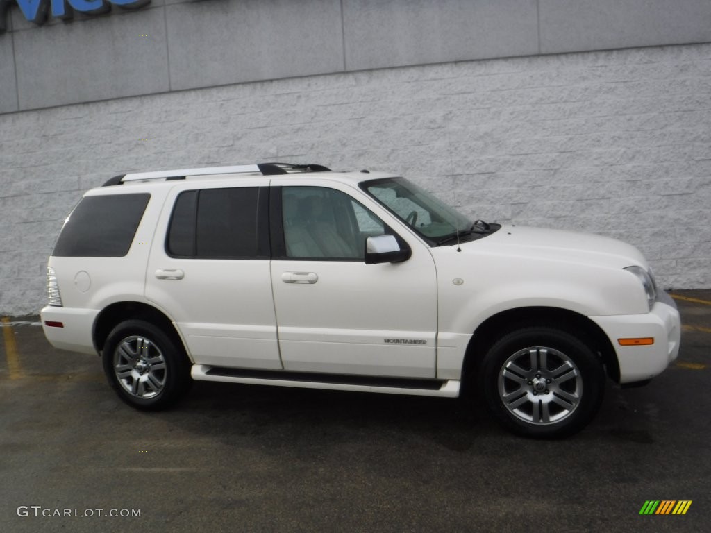 2008 Mountaineer Premier AWD - White Suede / Camel photo #2