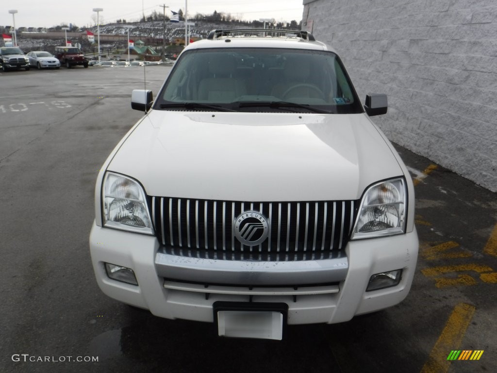 2008 Mountaineer Premier AWD - White Suede / Camel photo #5