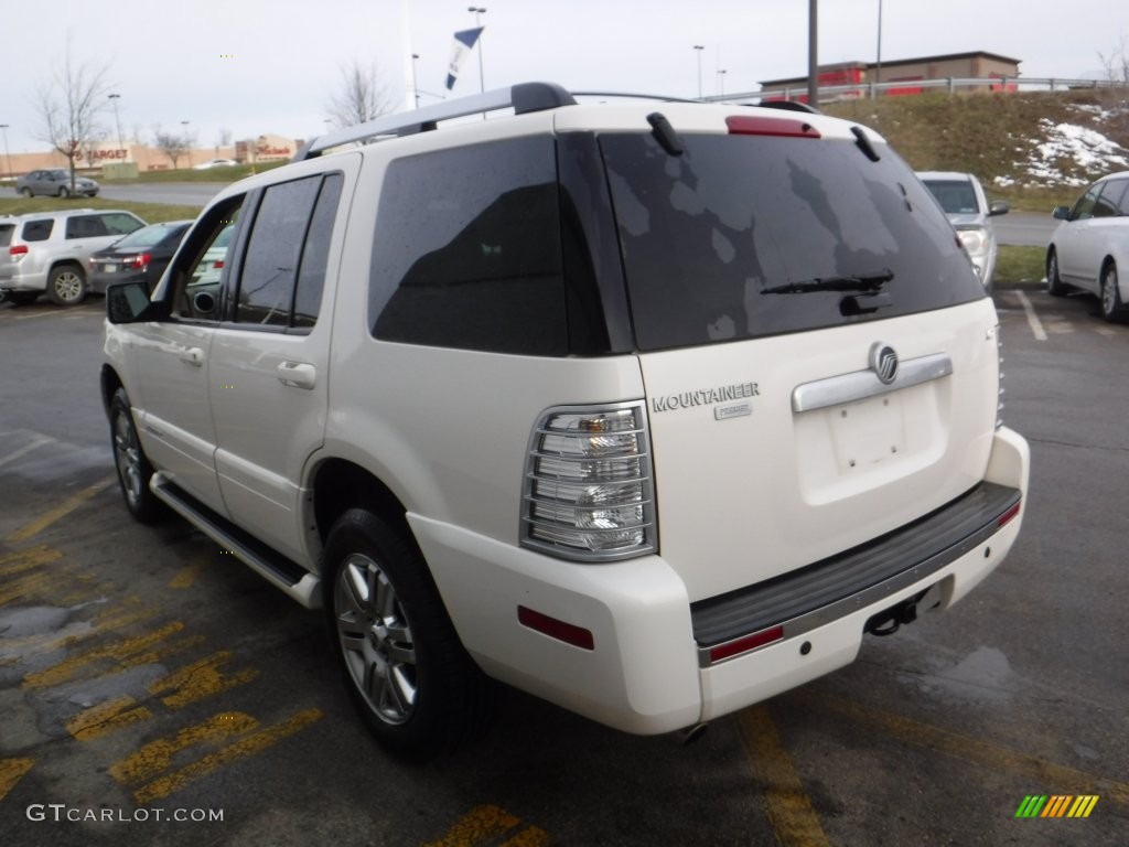 2008 Mountaineer Premier AWD - White Suede / Camel photo #8