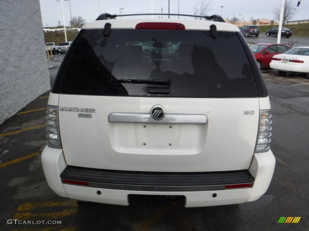 2008 Mountaineer Premier AWD - White Suede / Camel photo #9