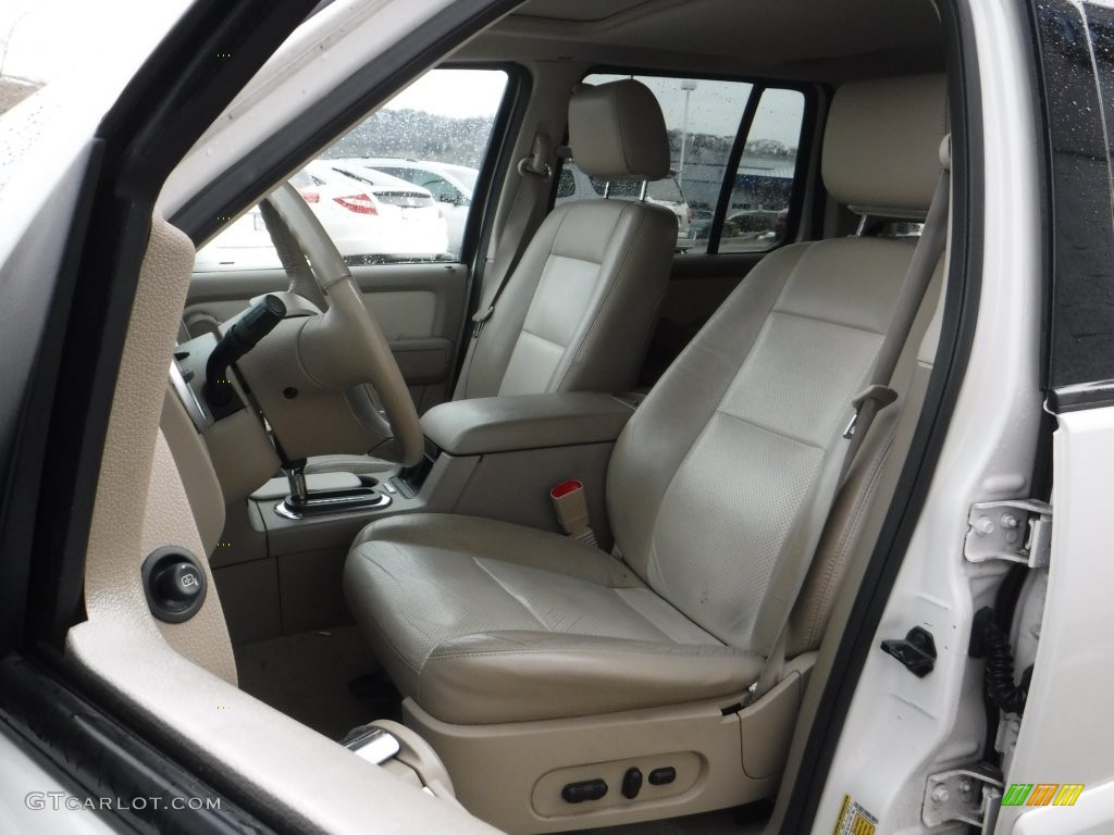 2008 Mountaineer Premier AWD - White Suede / Camel photo #11