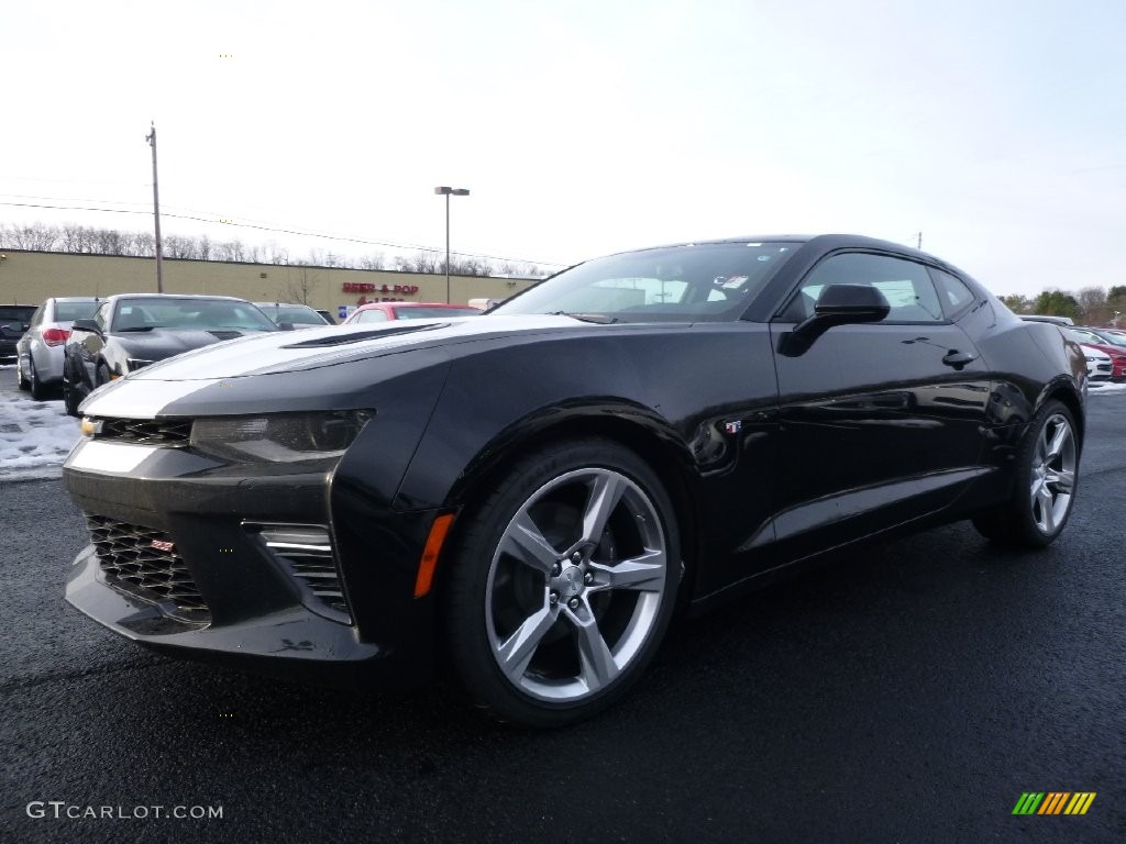 2016 Camaro SS Coupe - Black / Jet Black photo #1