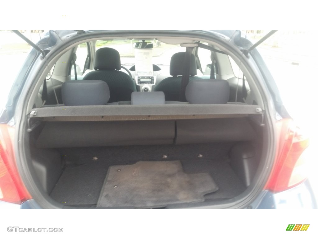 2007 Yaris 3 Door Liftback - Bayou Blue Metallic / Dark Charcoal photo #12