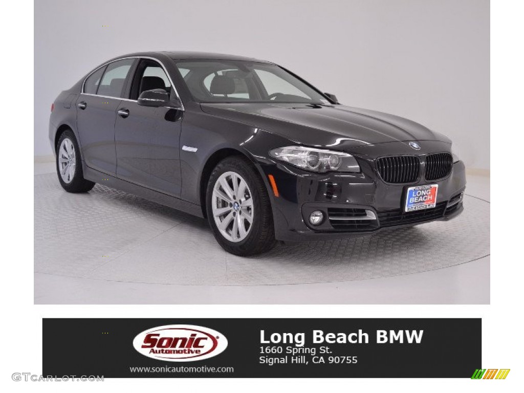 2016 5 Series 528i Sedan - Jet Black / Black photo #1
