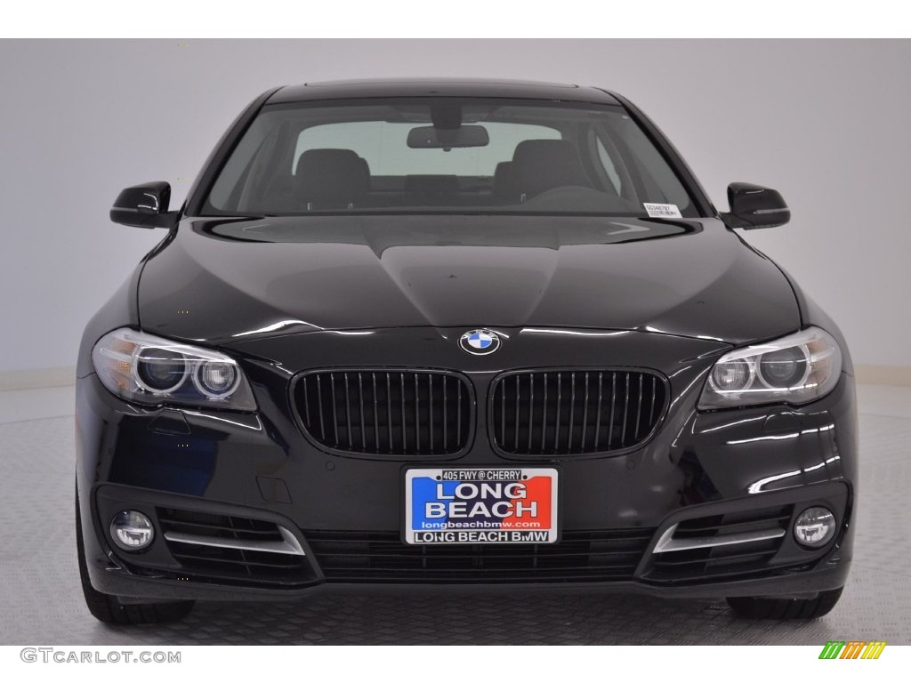2016 5 Series 528i Sedan - Jet Black / Black photo #2