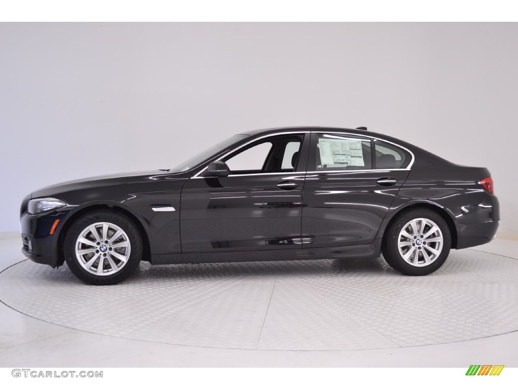 2016 5 Series 528i Sedan - Jet Black / Black photo #3