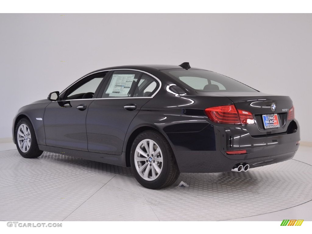 2016 5 Series 528i Sedan - Jet Black / Black photo #4