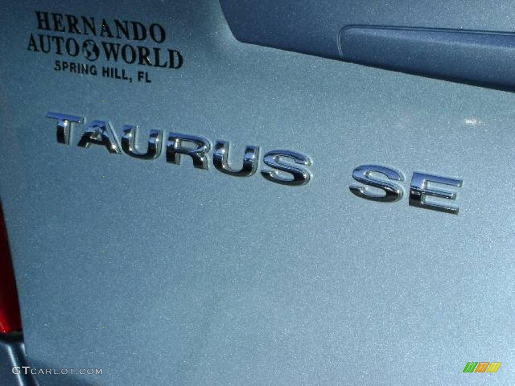 2007 Taurus SE - Windveil Blue Metallic / Dark Pebble photo #9
