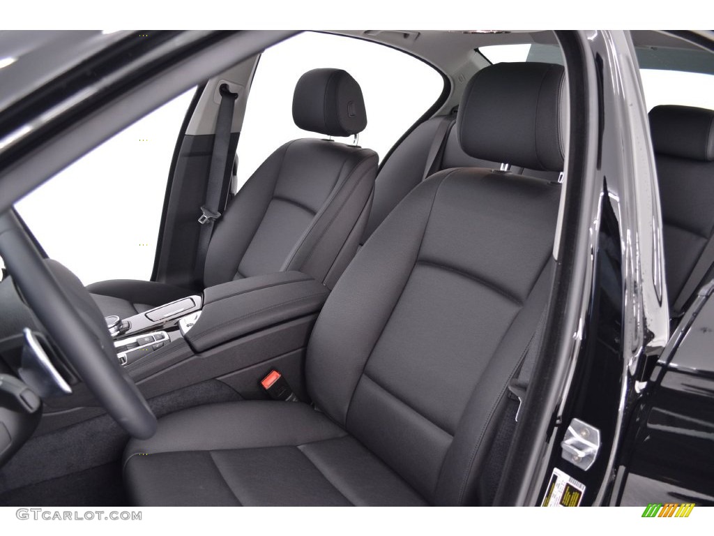 2016 5 Series 528i Sedan - Jet Black / Black photo #8