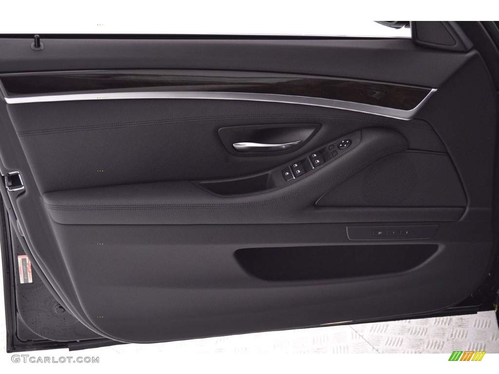 2016 5 Series 528i Sedan - Jet Black / Black photo #11