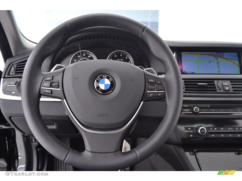 2016 5 Series 528i Sedan - Jet Black / Black photo #15