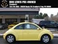 2007 Sunflower Yellow Volkswagen New Beetle 2.5 Coupe  photo #1