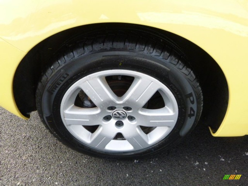 2007 New Beetle 2.5 Coupe - Sunflower Yellow / Black photo #3