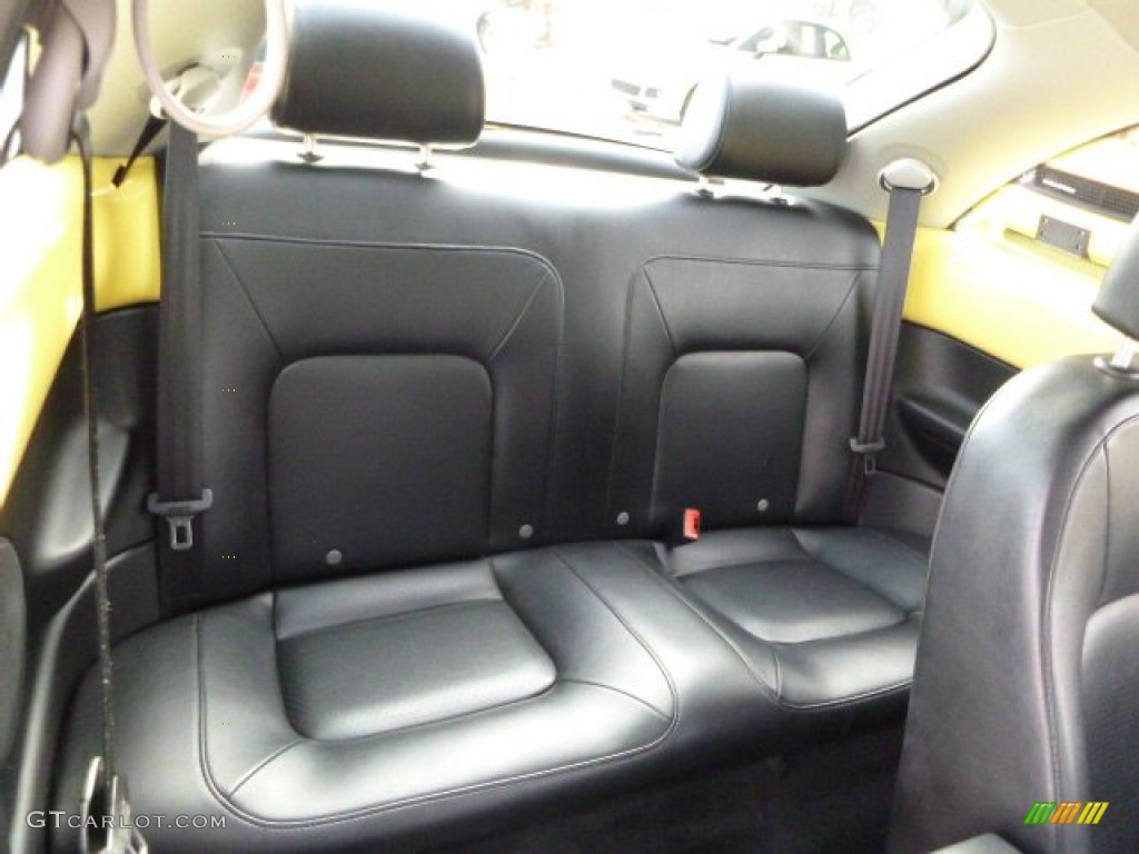 2007 New Beetle 2.5 Coupe - Sunflower Yellow / Black photo #7