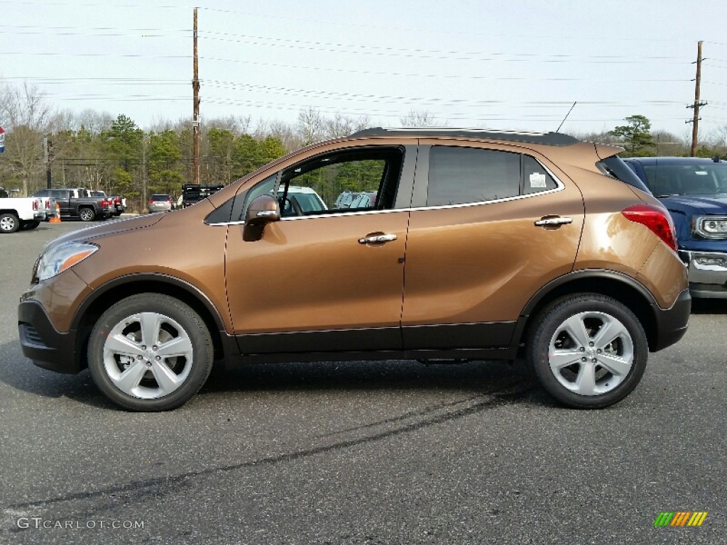 River Rock Metallic 2016 Buick Encore AWD Exterior Photo #110136359