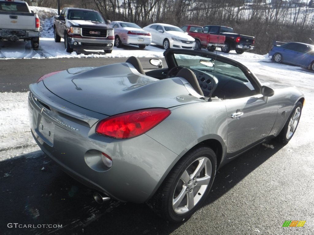 2007 Solstice Roadster - Sly Gray / Steel/Sand photo #10