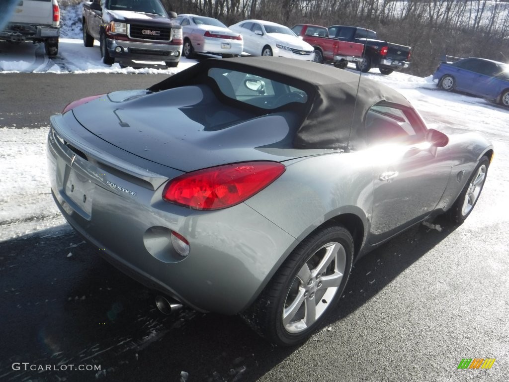 2007 Solstice Roadster - Sly Gray / Steel/Sand photo #11