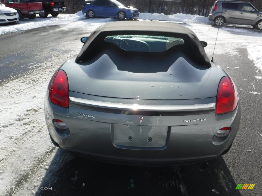 2007 Solstice Roadster - Sly Gray / Steel/Sand photo #12