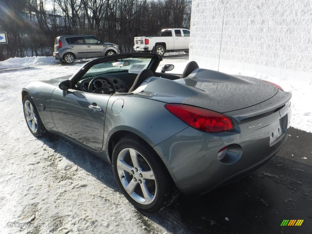 2007 Solstice Roadster - Sly Gray / Steel/Sand photo #14