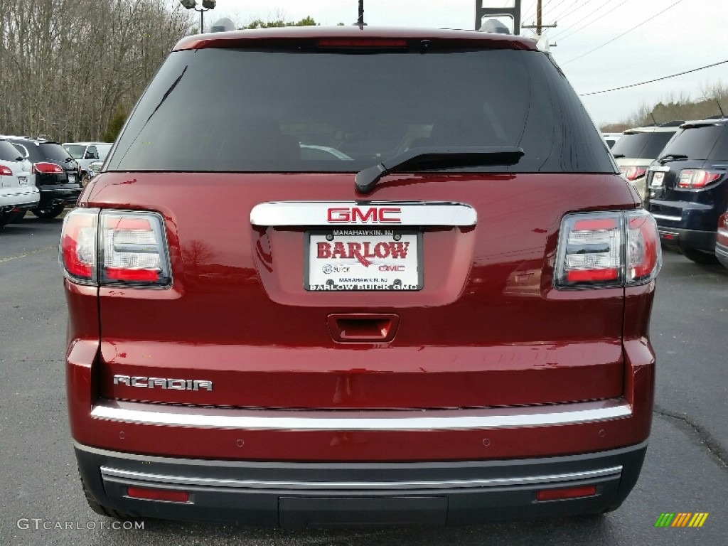 2016 Acadia SLE - Crimson Red Tintcoat / Ebony photo #5