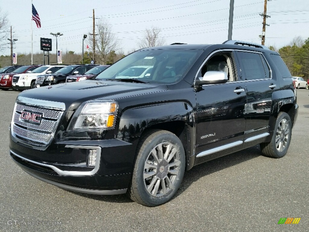 2016 Terrain Denali AWD - Onyx Black / Jet Black photo #1